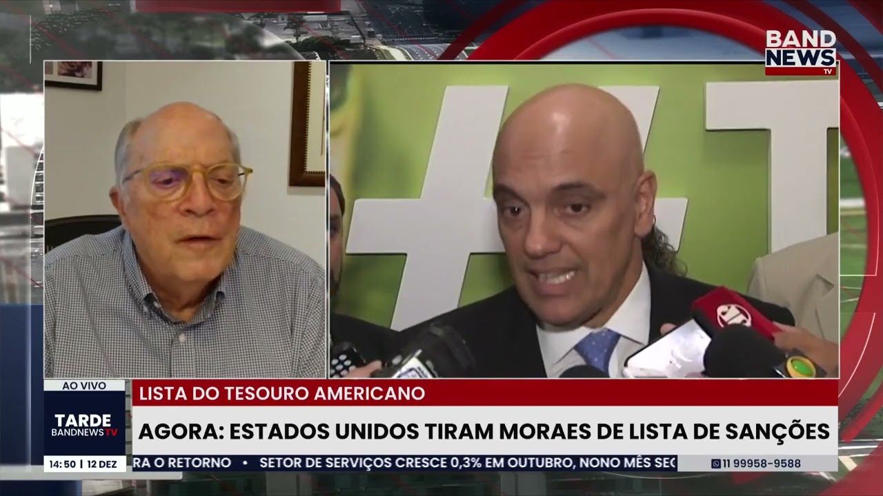 EUA tiram Moraes e esposa da lista da Lei Magnitsky