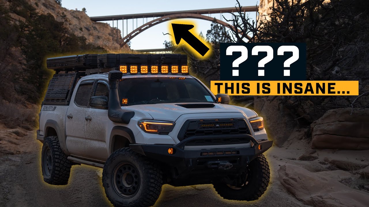 Utah’s Off-Road Trail System is INSANE!! // OVERLANDING // Uranium Mines, Tunnels, HUGE Cliffs...