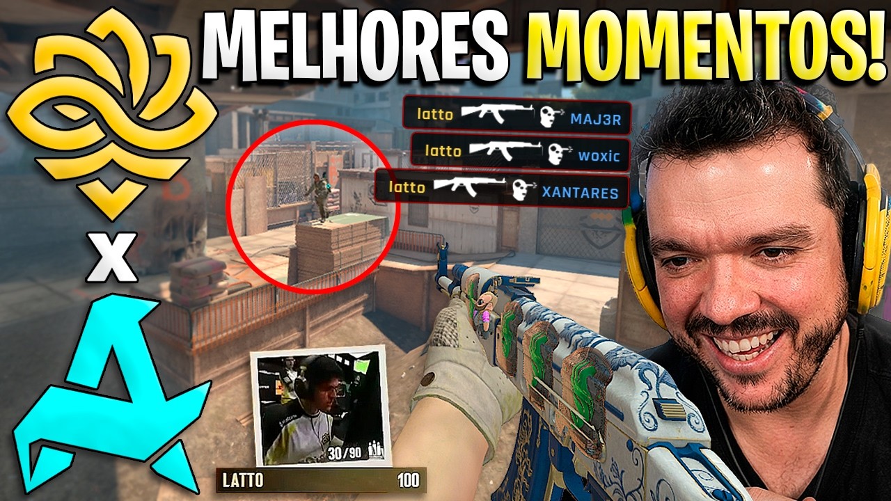 É JOGÃO DE PLAYOFF PO***!🔥 LEGACY x AURORA (MELHORES MOMENTOS) - ESL PRO LEAGUE - (GAULES)