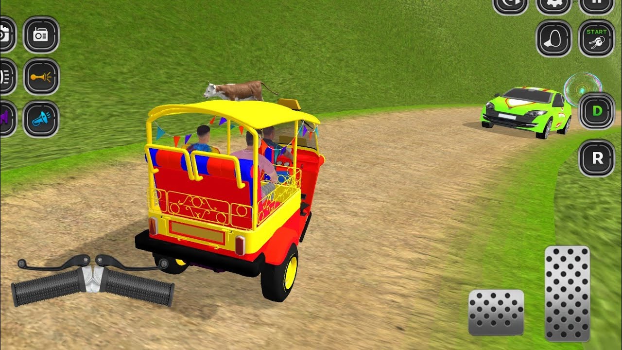 Tuk Tuk Rickshaw Driving Simulator Game - Tuk Tuk Driving Simulator 3D Game - Gameplay 