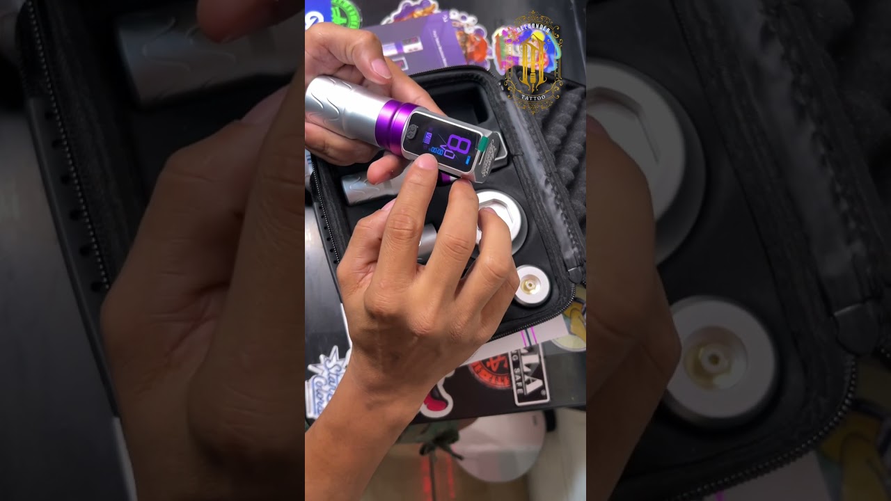 Unboxing de la máquina “Fury tattoo “