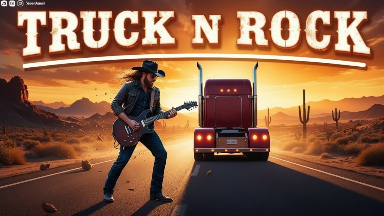 Truck N Rock – Road Trip Legends | Endless Horizon Drive #CountryRockVibes #DriveFreedom #01