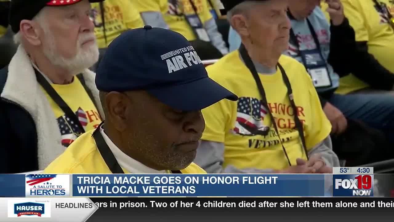 Veterans travel to D.C. with Honor Flight
