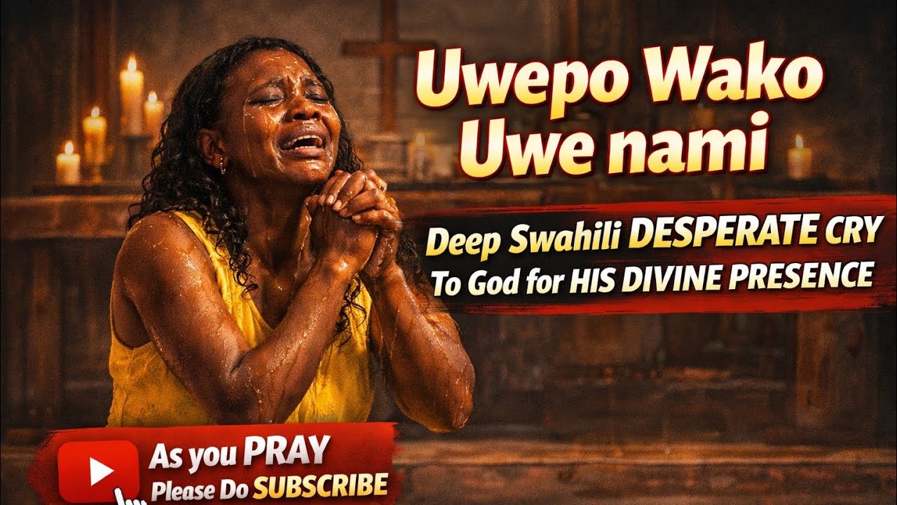 'Uwepo Wako Uwe Nami' -POWEFUL SWAHILI WORSHIP SONG FOR HIS DIVINE PRESENCE. #prayer #trending