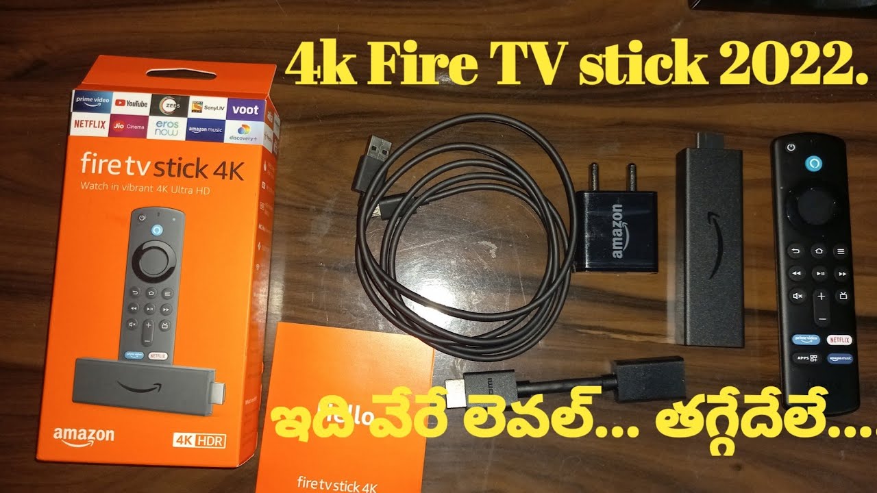 Amazon Firestick 4K (2022) Unboxing & Review in telugu. Setup step by step.4k, Dolby Atmos...