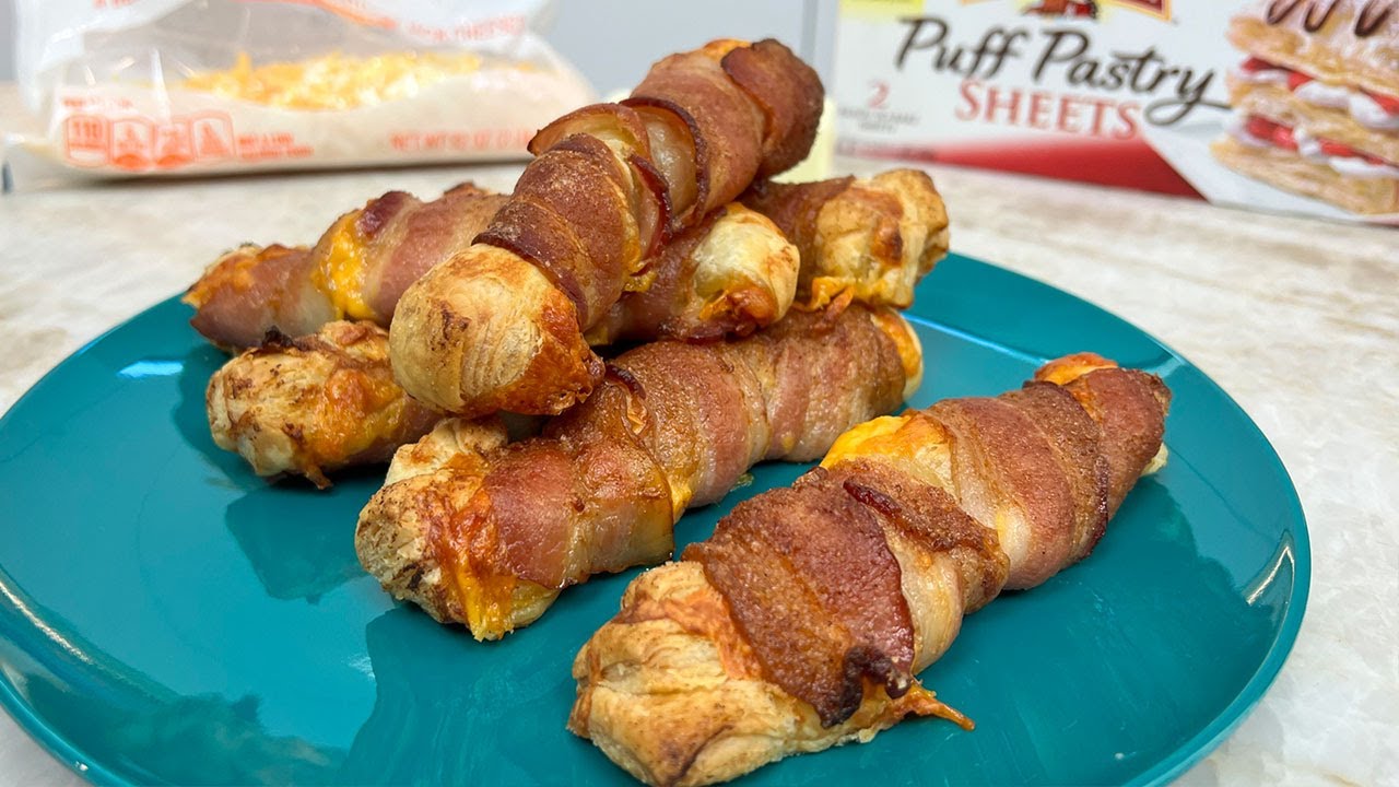 Bacon Puff Pastry Sticks