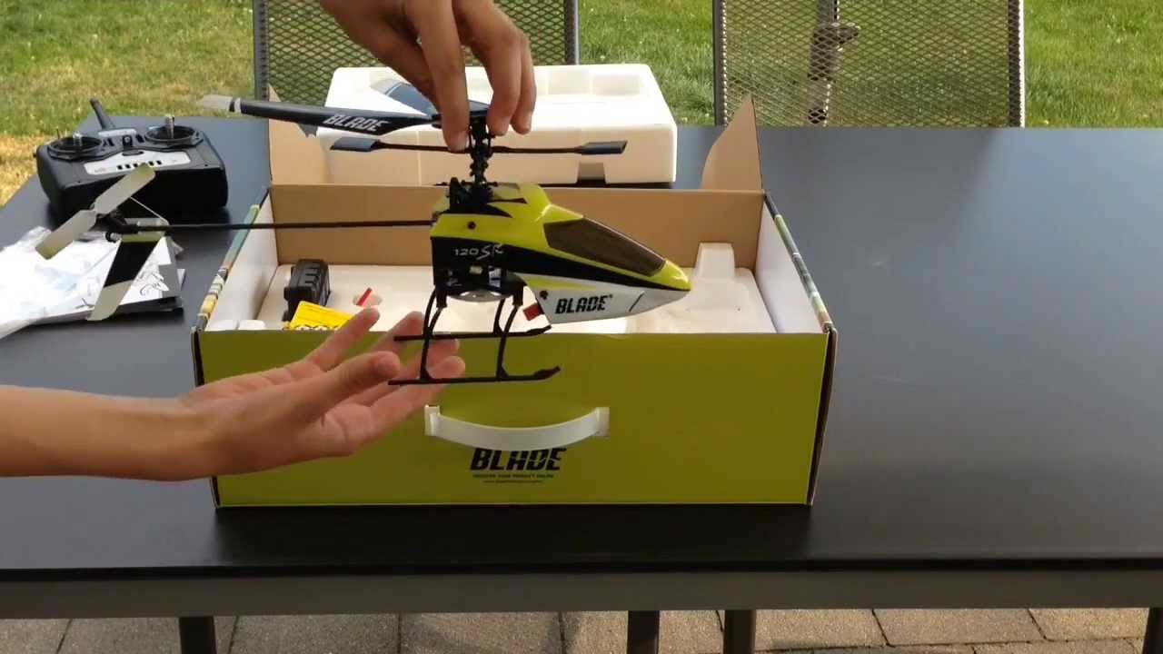RC Heli - Blade 120 SR Review (German)