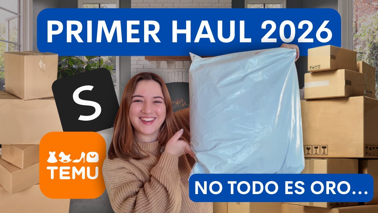 HAUL ENOOORME DE TEMU Y SHEIN 🤩 | &iquest;VALEN LA PENA?