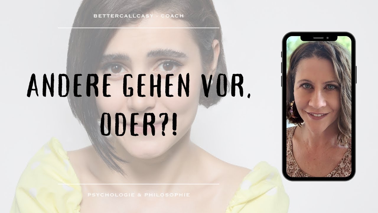 Andere gehen vor! People Pleaser Teil 1
