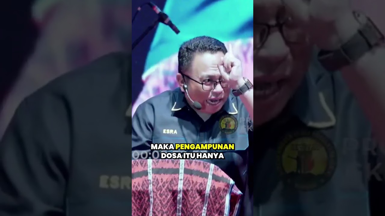 Peran Unik Yesus dalam Pengampunan Dosa #khotbah #esraalfredsoru  #gkinrevivalchurch