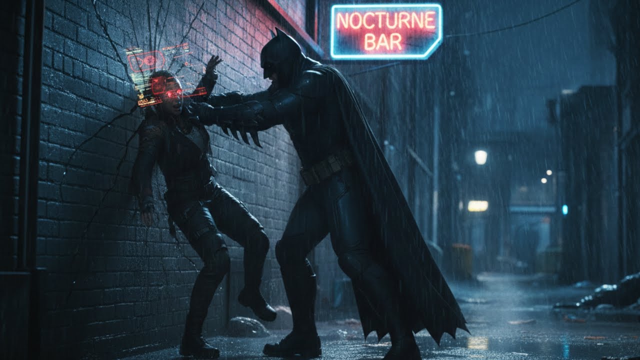 What If Batman Entered Cyberpunk 2077?