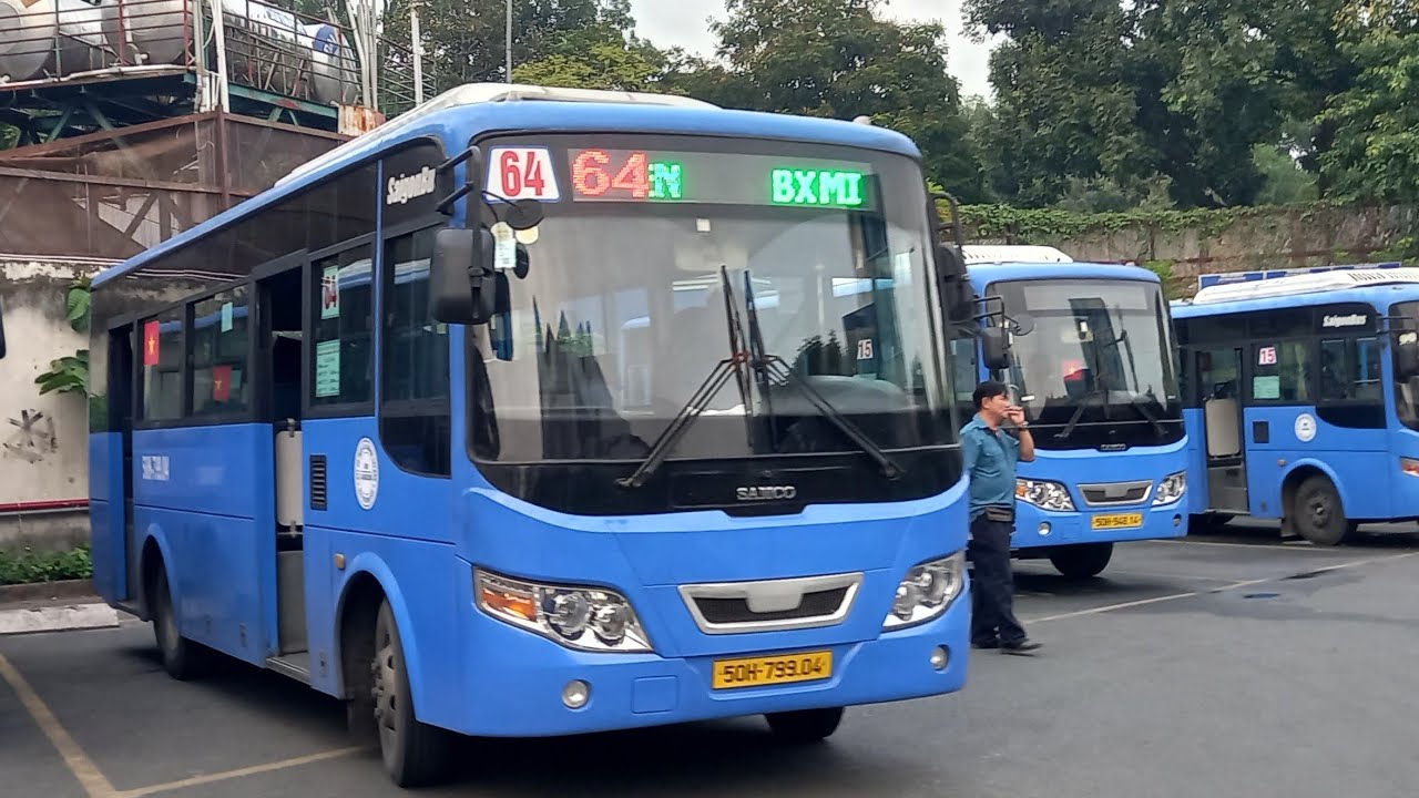 Tuyến xe buýt 64 TP.HCM : Bến xe Miền Đông cũ - Đầm Sen đi full hành trình lượt về 