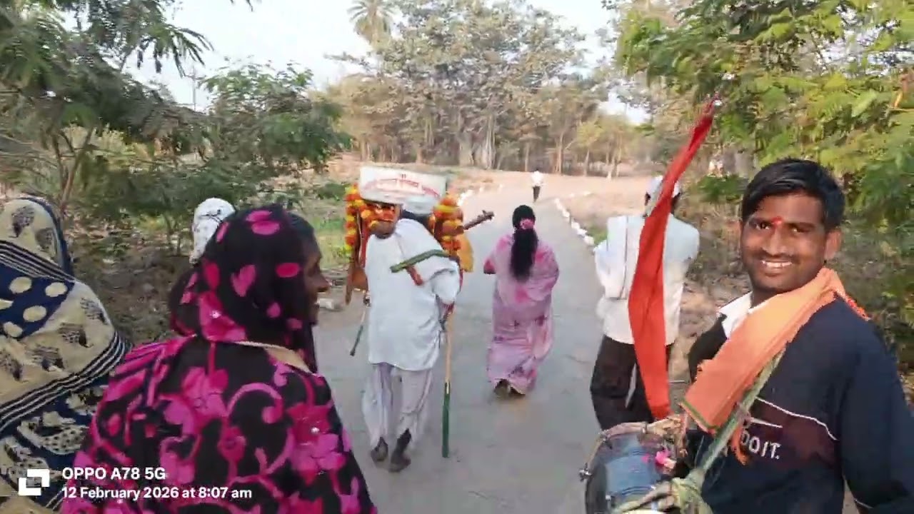 🔱दशमी कार्यक्रम करजगाव दत्तगीर महाराज पादुका गाव प्रदक्षिणा 🔱 12 फेब्रुवारी 2026 