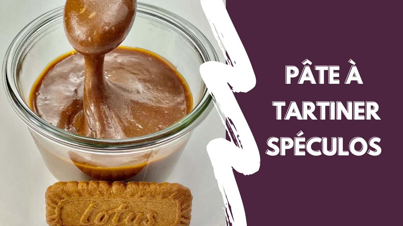 DEUX MINUTES CHRONO pour faire une PÂTE A TARTINER SPÉCULOS TRÈS FACILE