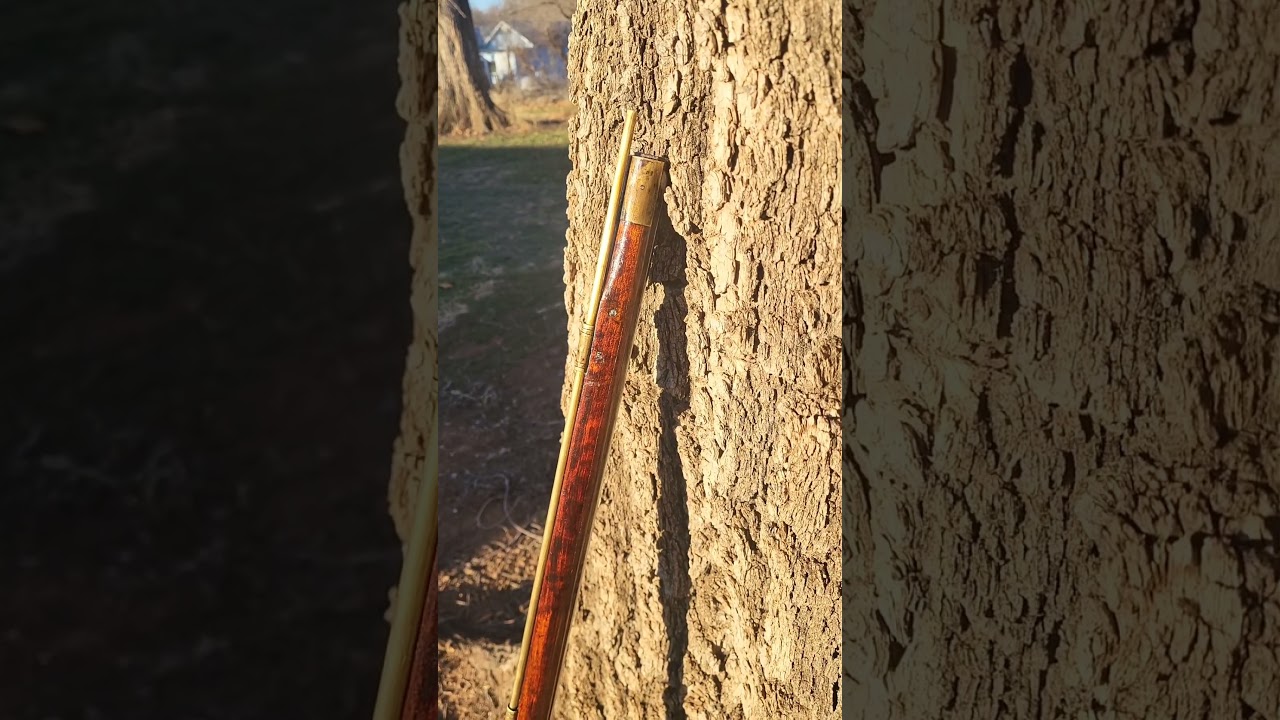 The Burns rifle is done! #civilwar #oldwest #flintlock #longrifle