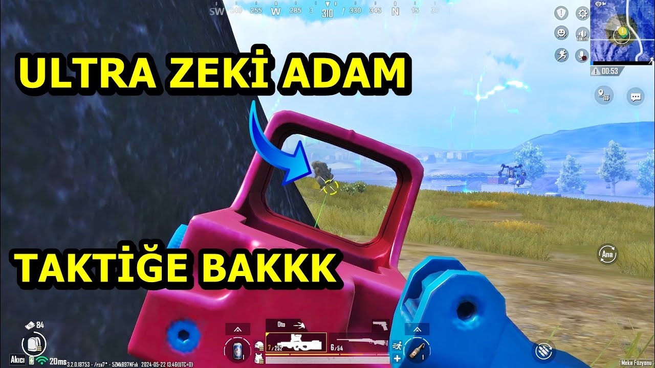 ULTRA ZEKİ ADAM MÜTHİŞ TAKTİK YAPTI ! BATUR GAME ONE MAN SQUAD PUBG MOBİLE