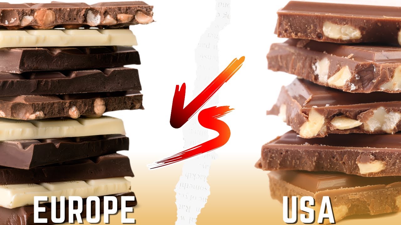 Why European and American Chocolates Are So Different | Difference Between Europe and America