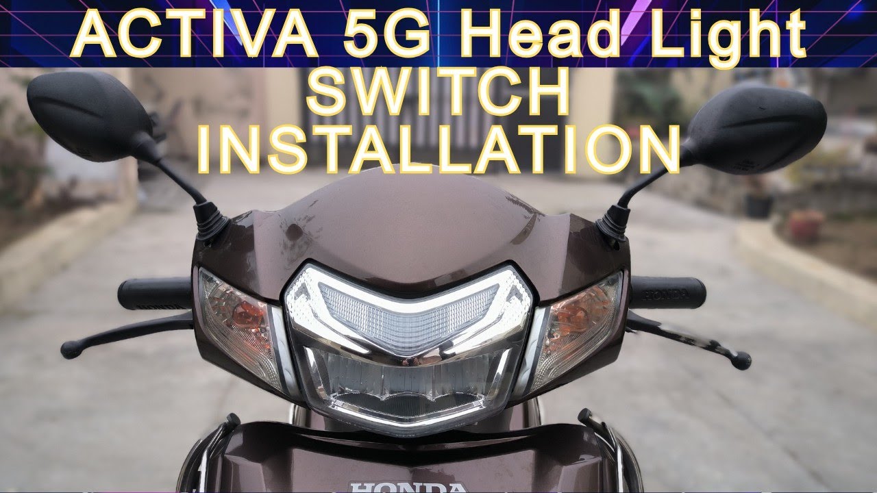 Установка штатного переключателя светодиодных фар ACTIVA 5G от Гуриндера Сингха.