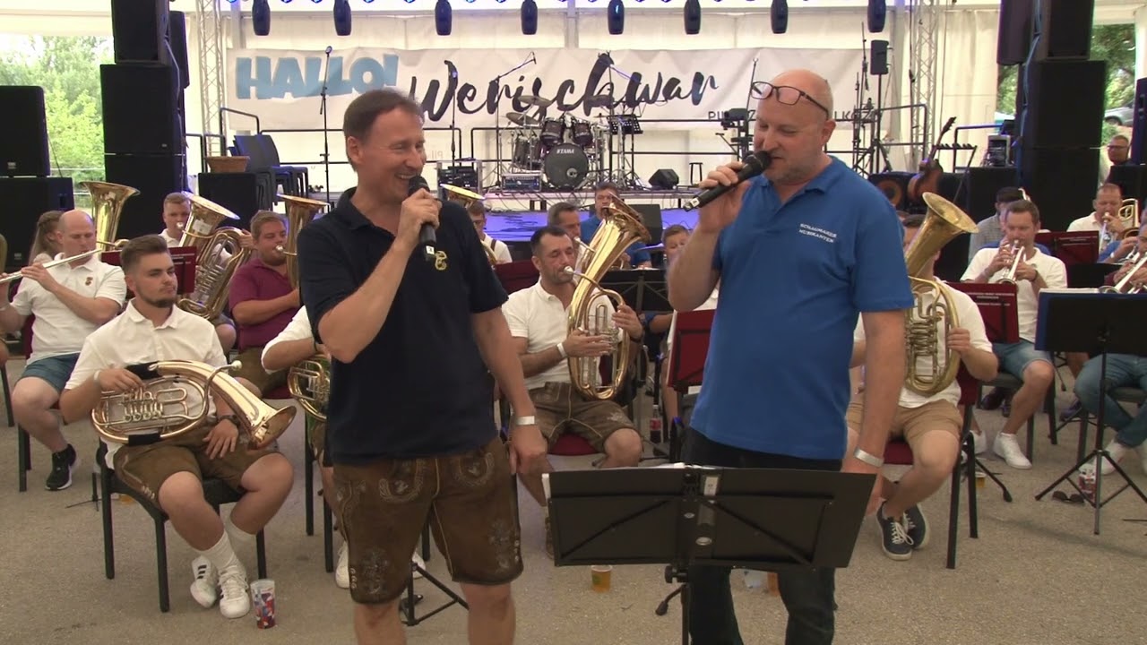 Werischwarer- Sanktiwaner Blaskapelle-Schaumarer Musikanten - Hallo Werischwar 2024
