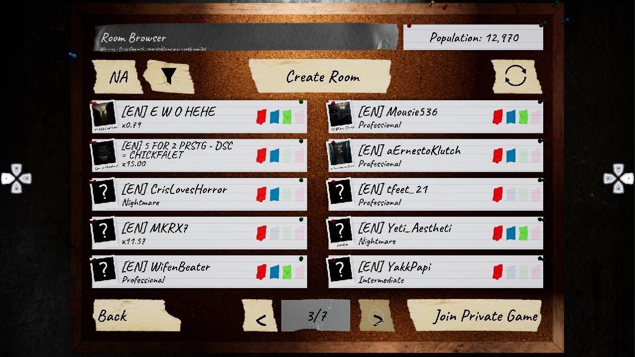 Playing some Phasmophobia