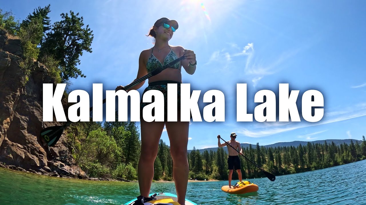 Paddleboarding the Clearest Lake in Canada? | Kalamalka Lake, BC