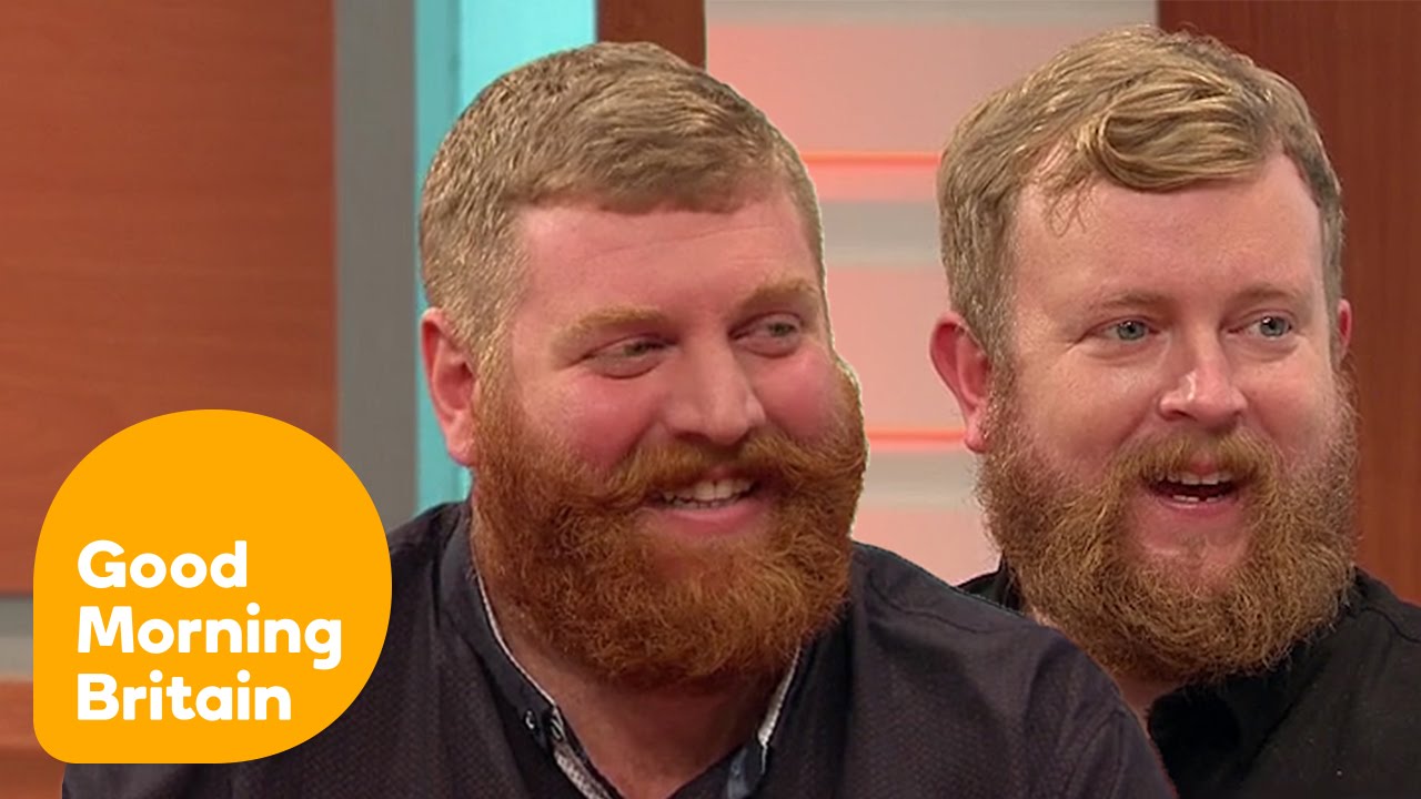 Ginger Bearded Doppelgangers Go Viral Online | Good Morning Britain