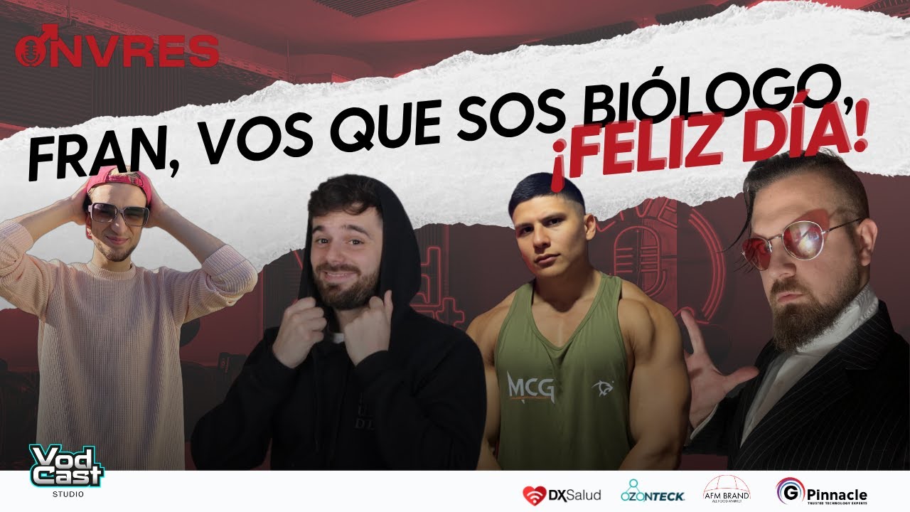 FRAN, VOS QUE SOS BI&Oacute;LOGO, &iexcl;FELIZ D&Iacute;A! | ONVRES