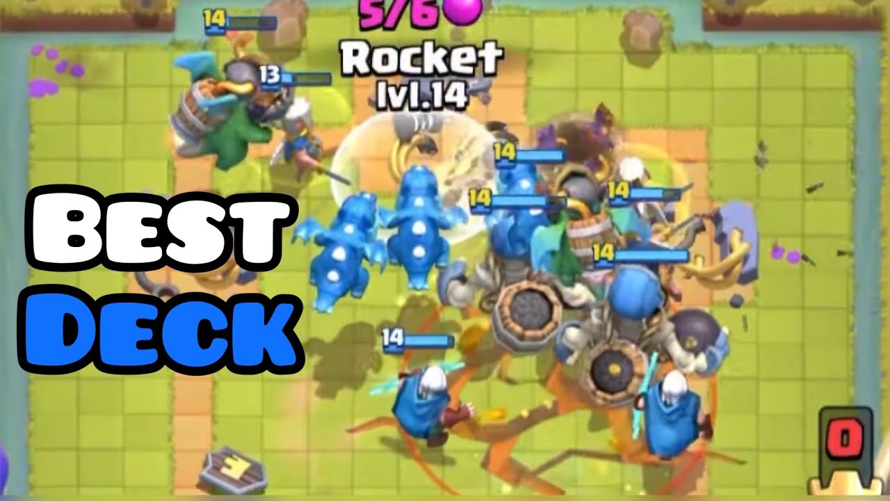 BEST DECK for Legendary INFINITE ELIXIR Clash Royale