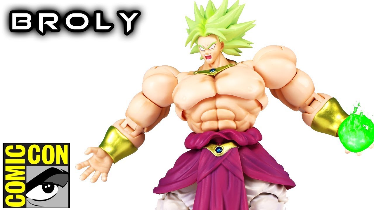 S.H. Figuarts BROLY Event Exclusive SDCC 2018 Dragon Ball Z Action Figure Review