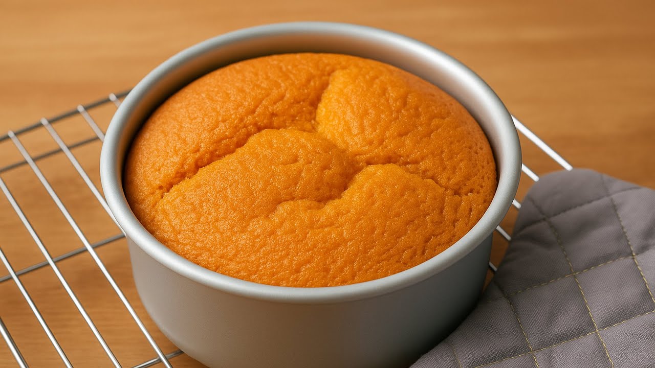 Fluffy Homemade Sponge Cake Recipe  So Easy, So Soft, You’ll Want to Bake It Again!