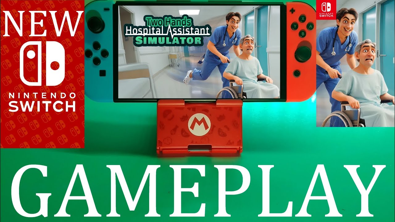 Two Hands Hospital Assistant - (Новая игра) / Геймплей на Nintendo Switch