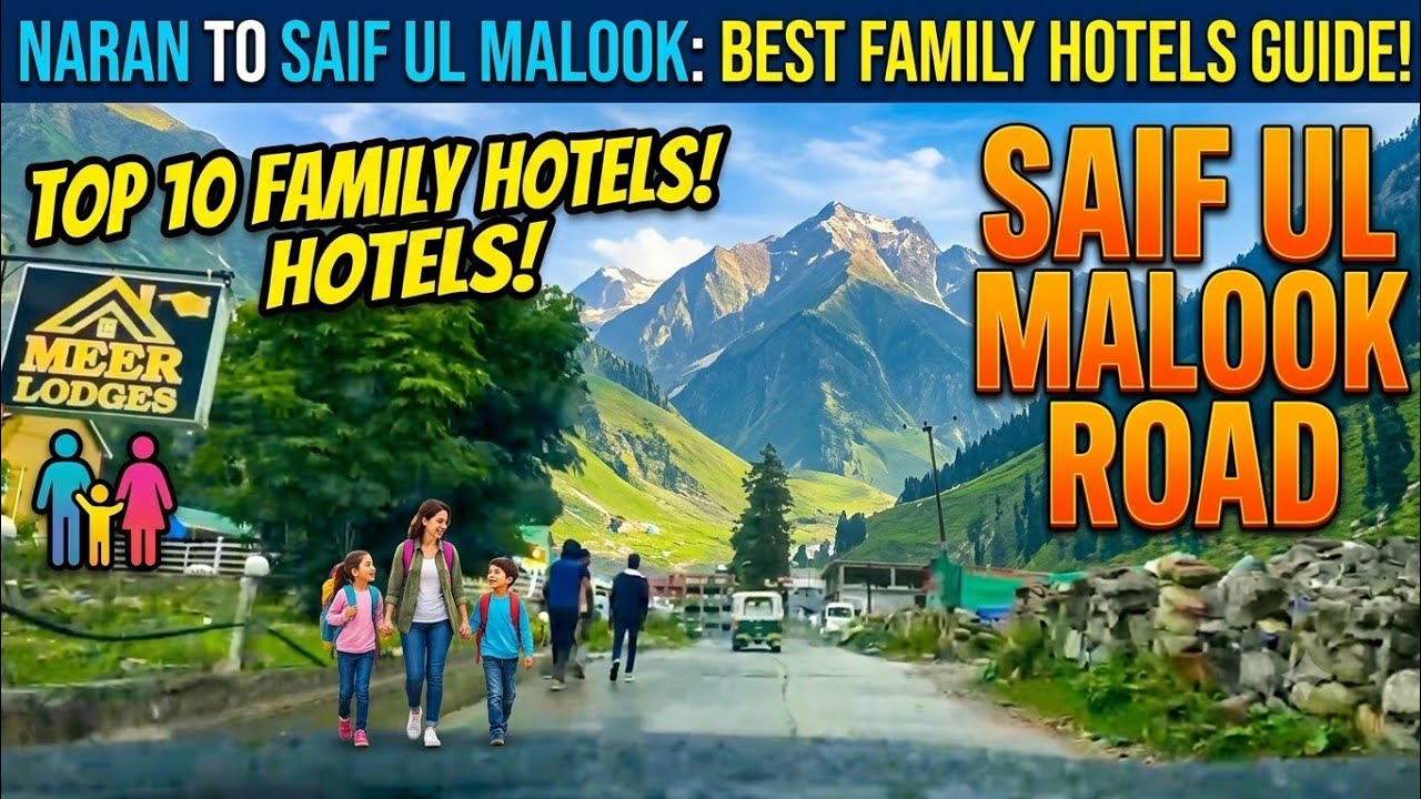 Naran live | #babusartop | jheel road naran hotel room rent | #naran jheel saif ul malook | ناران رش