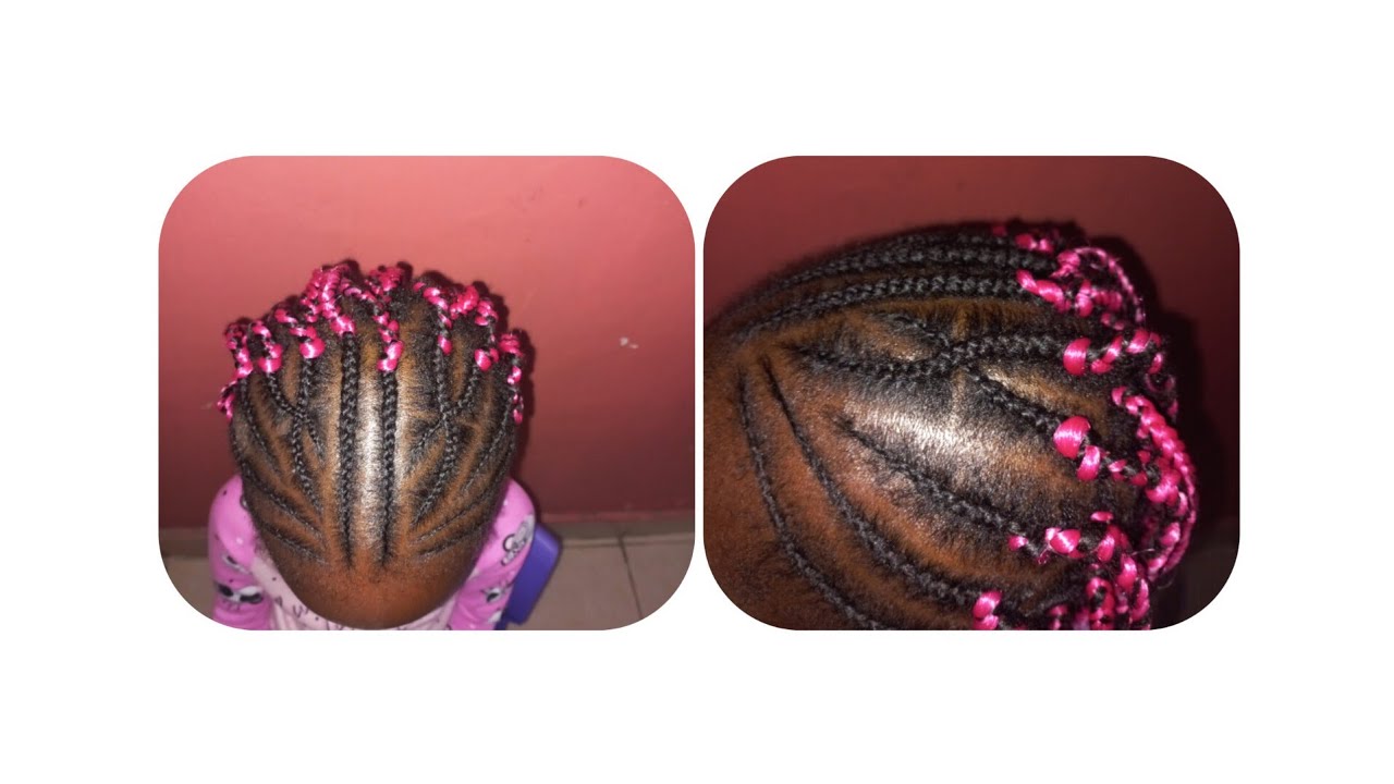 Simple Braid hairstyle for girls