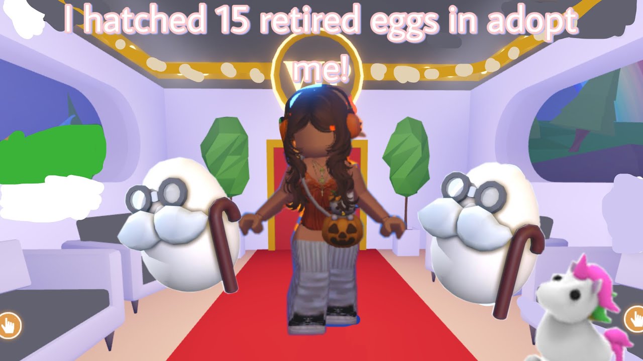 I hatched 15 retired eggs in ADOPT ME!!! (Can I get a unicorn!?) 🦄 