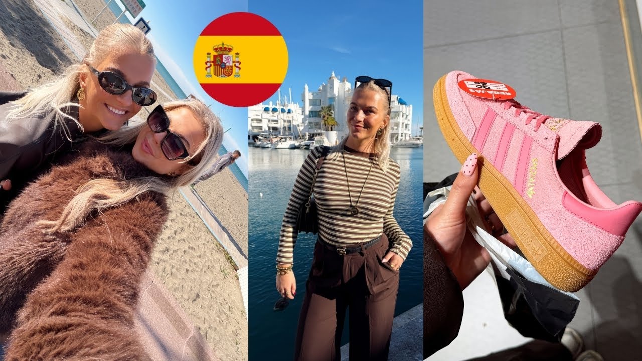 SHOPPEN!🛍️HEERLIJK WANDELEN NAAR TORREMOLINOS!🌴
