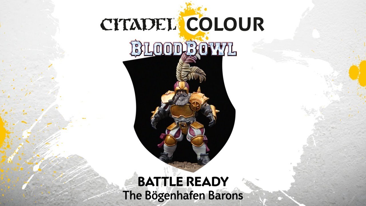 How to Paint Blood Bowl: Battle Ready Bögenhafen Barons