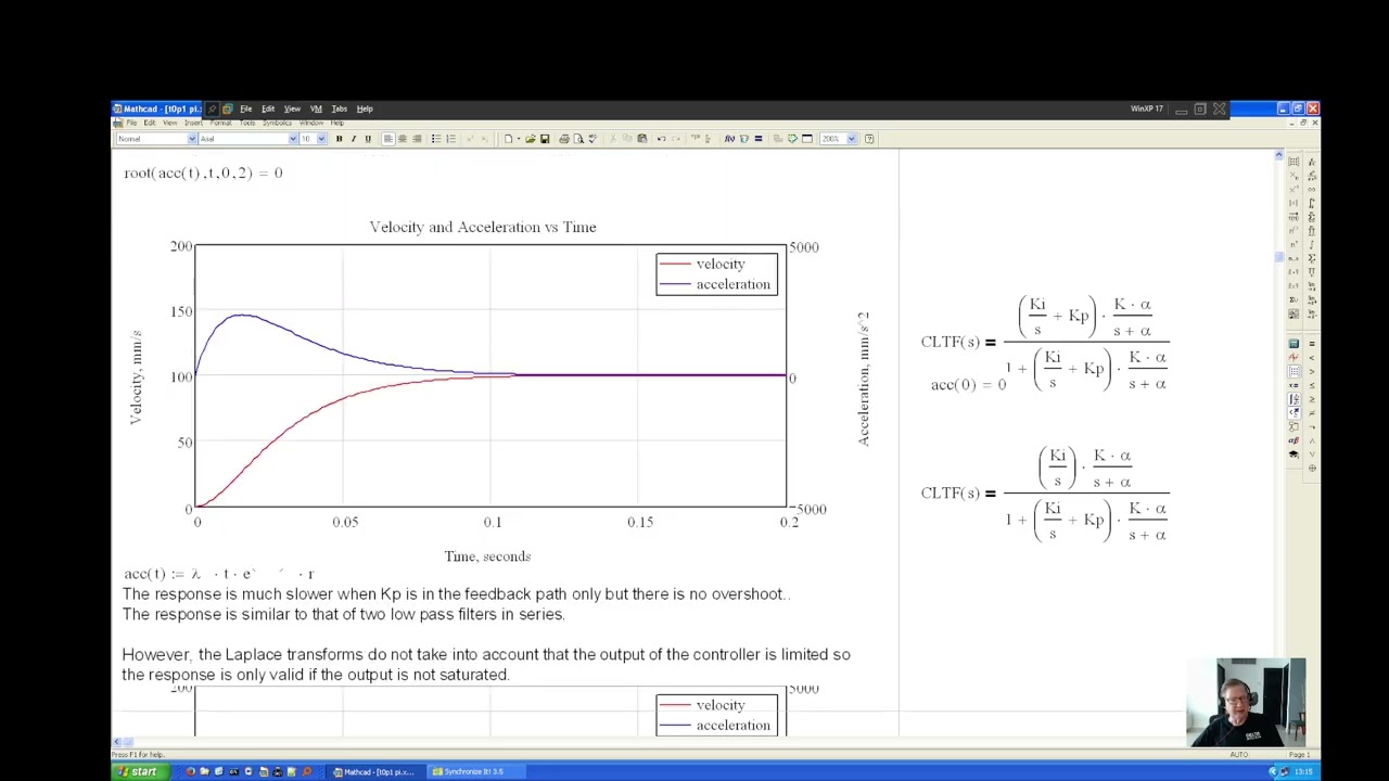 Peter Ponders PID- PI Velocity Control