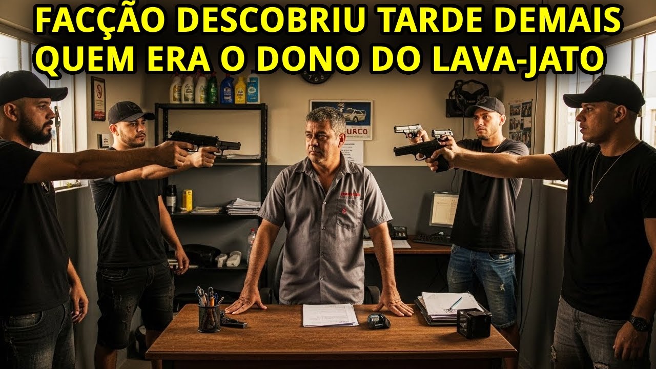 Comando Vermelho Extorquiu Dono de Lava-Jato em Macaé-RJ — Ele Era Ex-Policial Federal da CORE