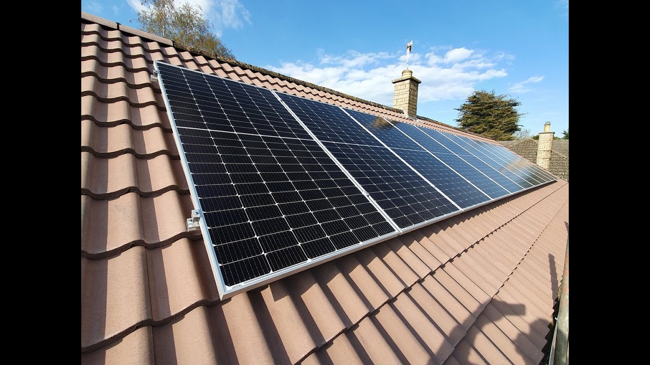 Solar panels installed at the Acreage