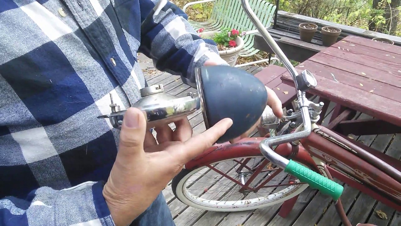 Rat Rod Bicycle Custom Headlight