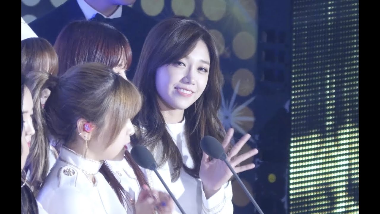 160114 서울가요대상 본상수상소감 에이핑크 정은지 직캠