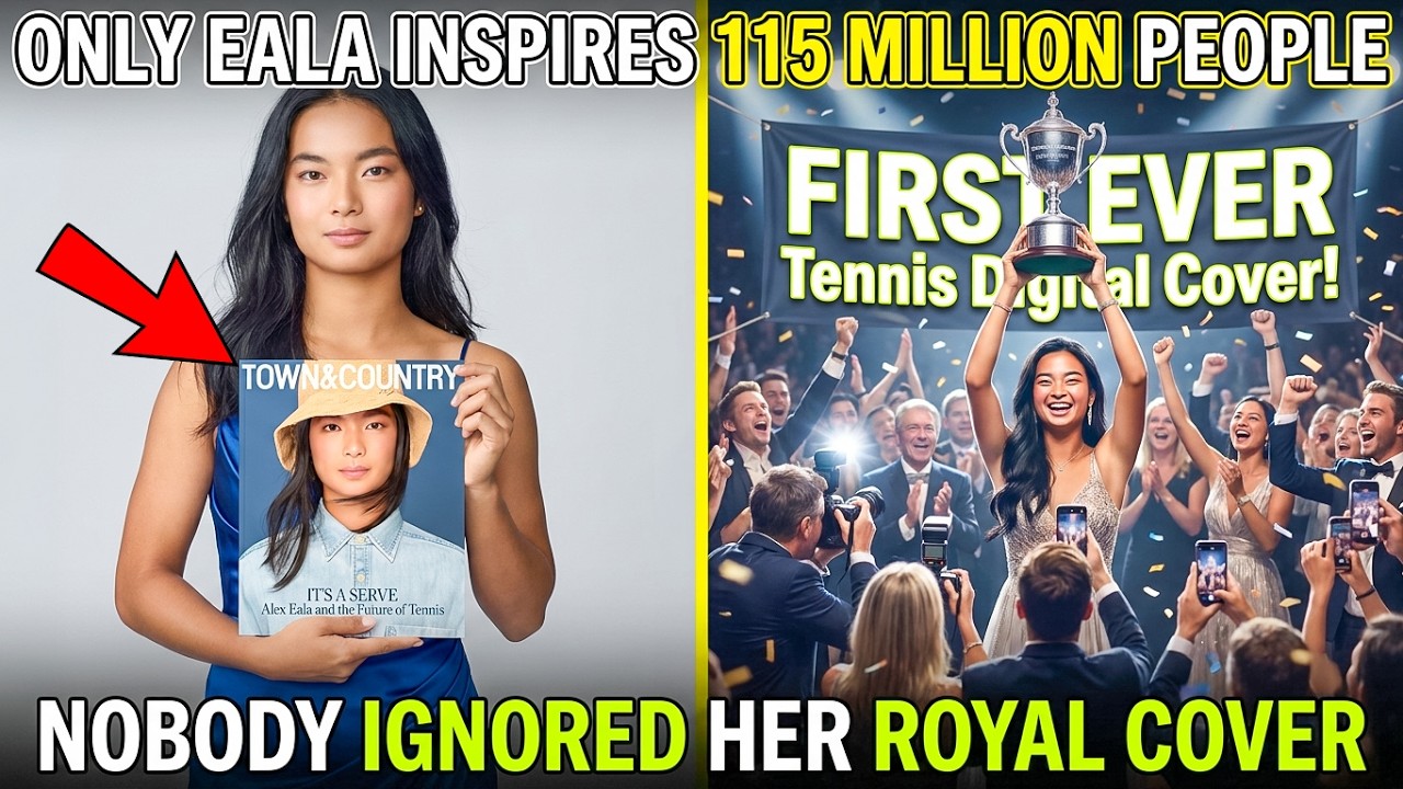 WTA In SHOCK As Town & Country Picks Eala For FIRST EVER Tennis Digital Cover!