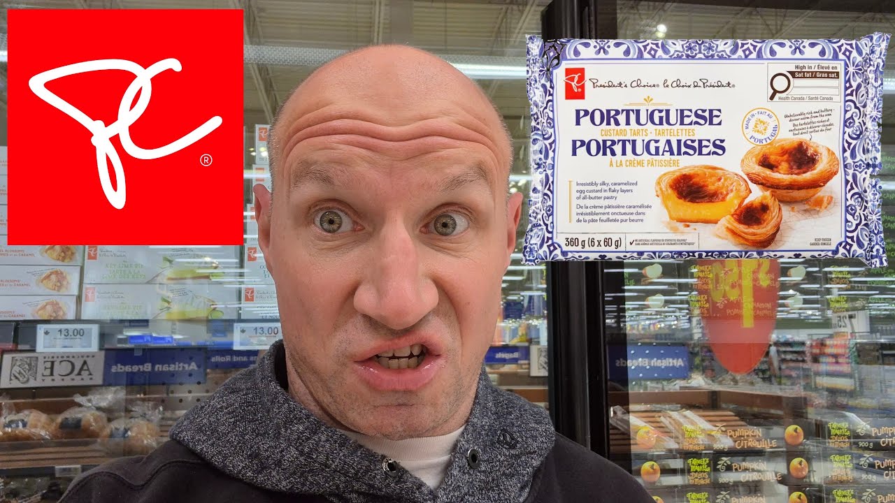 President's Choice New Portuguese Custard Tarts! (Pasteis de Nata)
