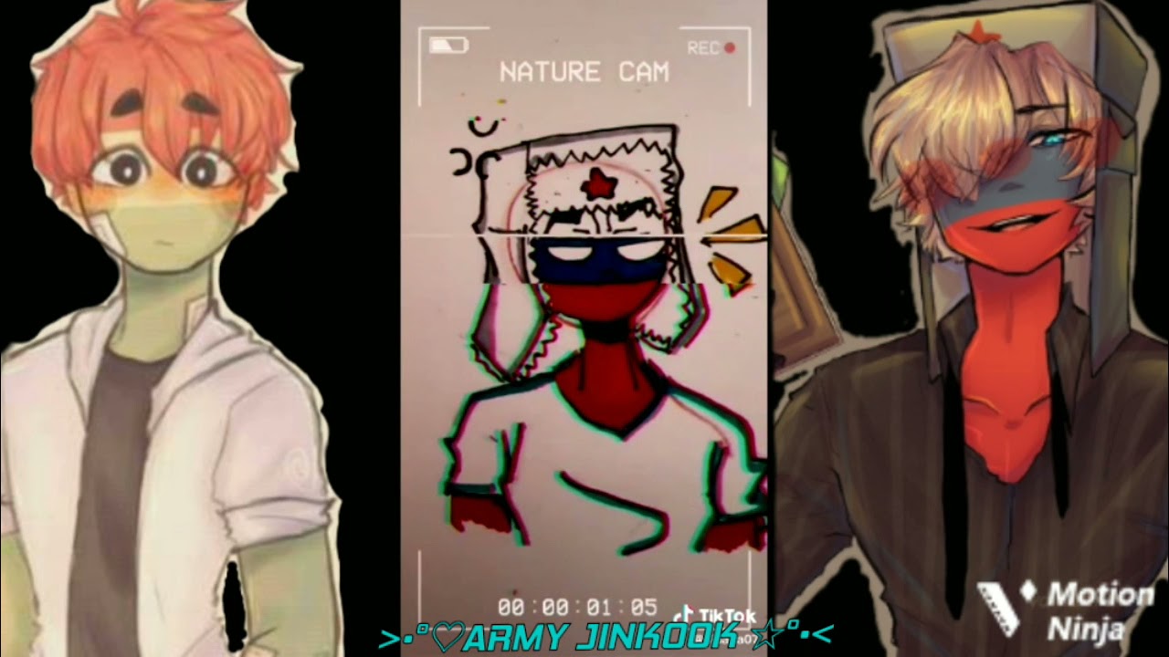 Countryhumans Rusbol  pt3(videos de tik tok )