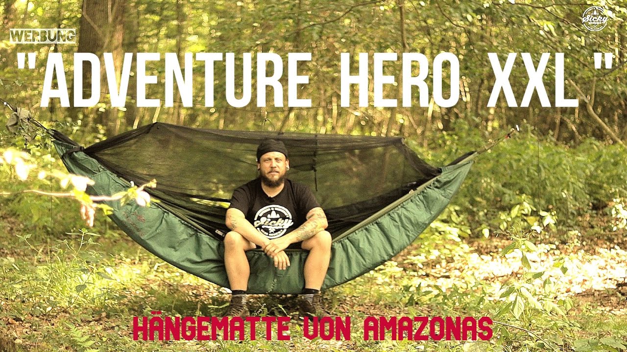 HÄNGEMATTE Amazonas Adventure Hero XXL 🏕️ Vorstellung