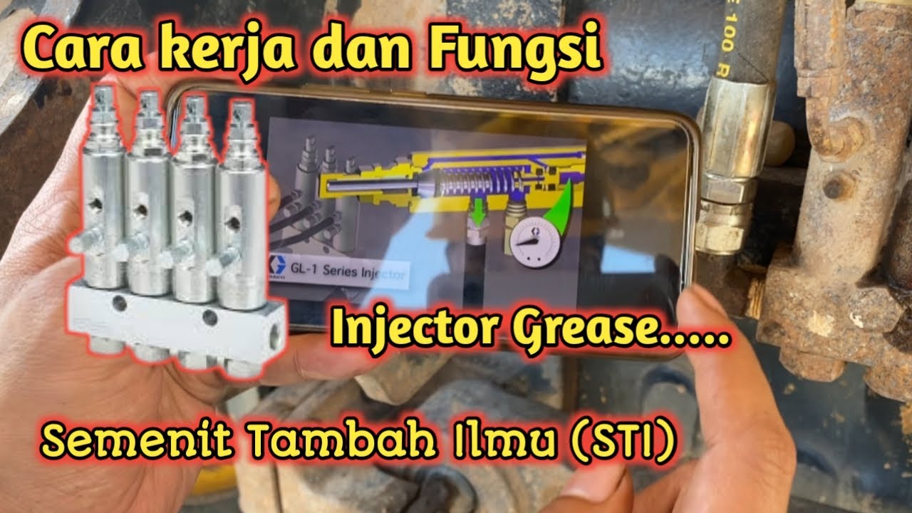 Cara kerja dan fungsi injector grease Graco