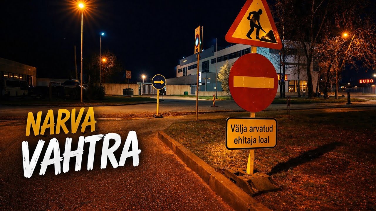 Нарва: прогулялся по VAHTRA- всё оказалось не так просто #narva #нарва #эстония #стройка #обзор