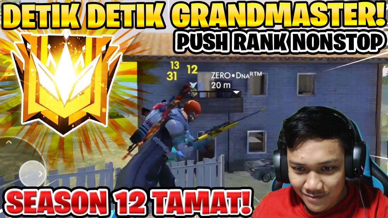 PUSH 12 JAM! PERJUANGAN ALBEDO MENUJU GRANDMASTER SEASON 12! - Garena Free Fire