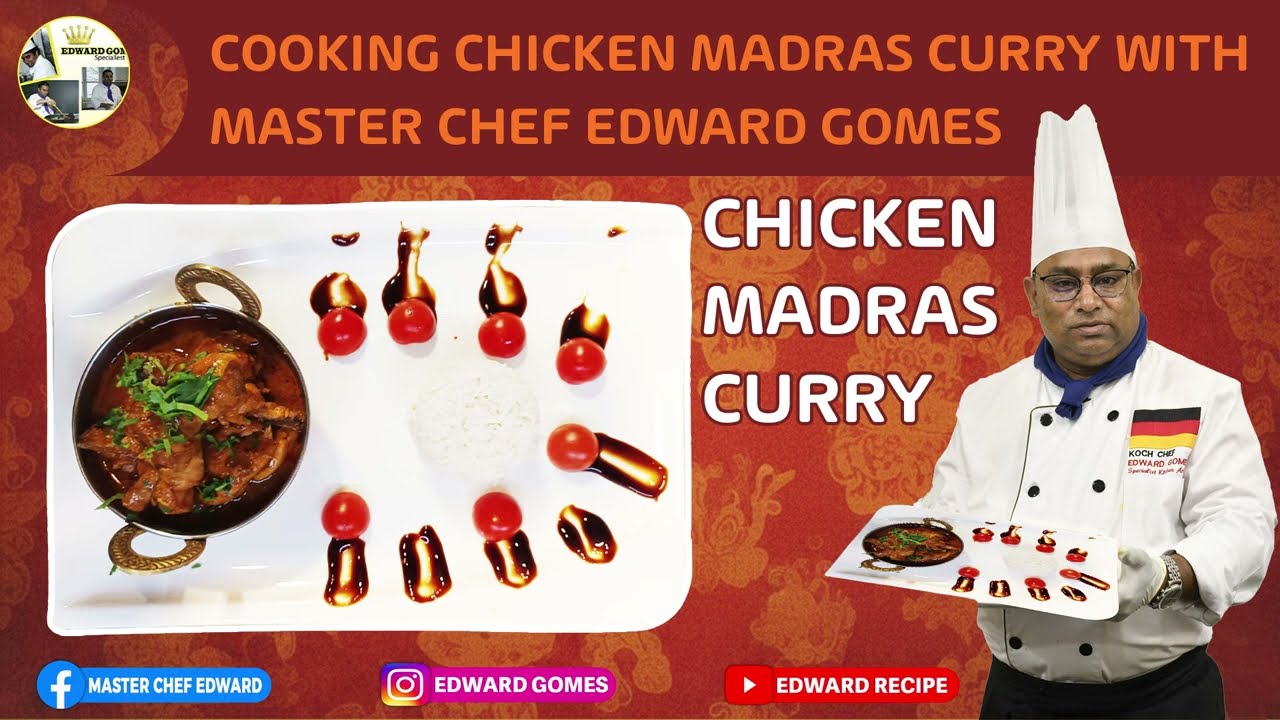 Chicken Madras Curry | চিকেন মাদ্রাজ কারি 😋🔥#ChickenMadras