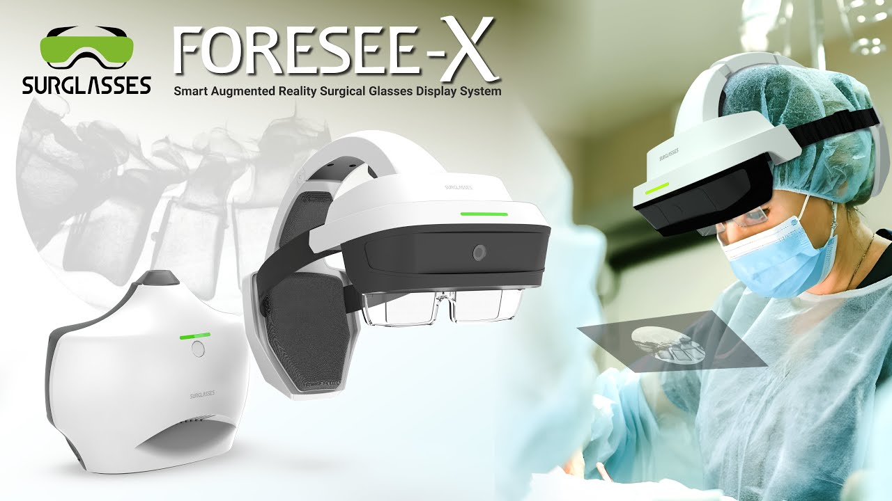Foresee-X Smart Augmented Reality Surgical Glasses Display System
